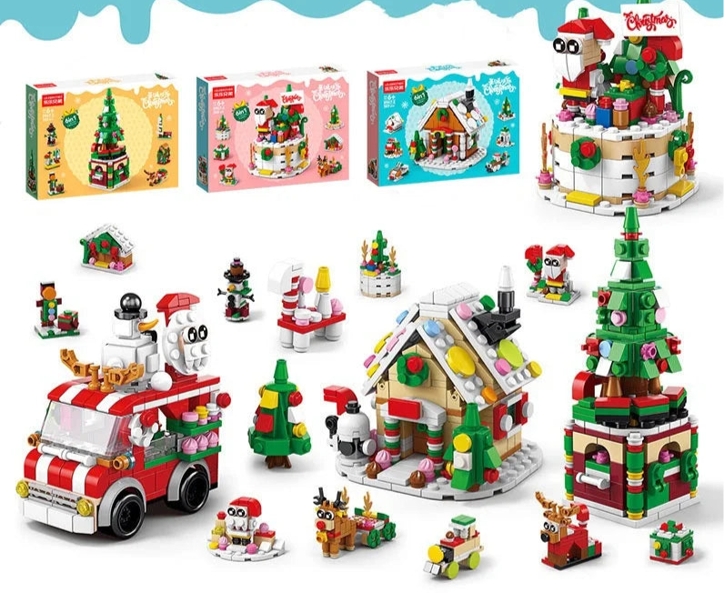 Paquete navideño 8 en 1 | 300 Piezas