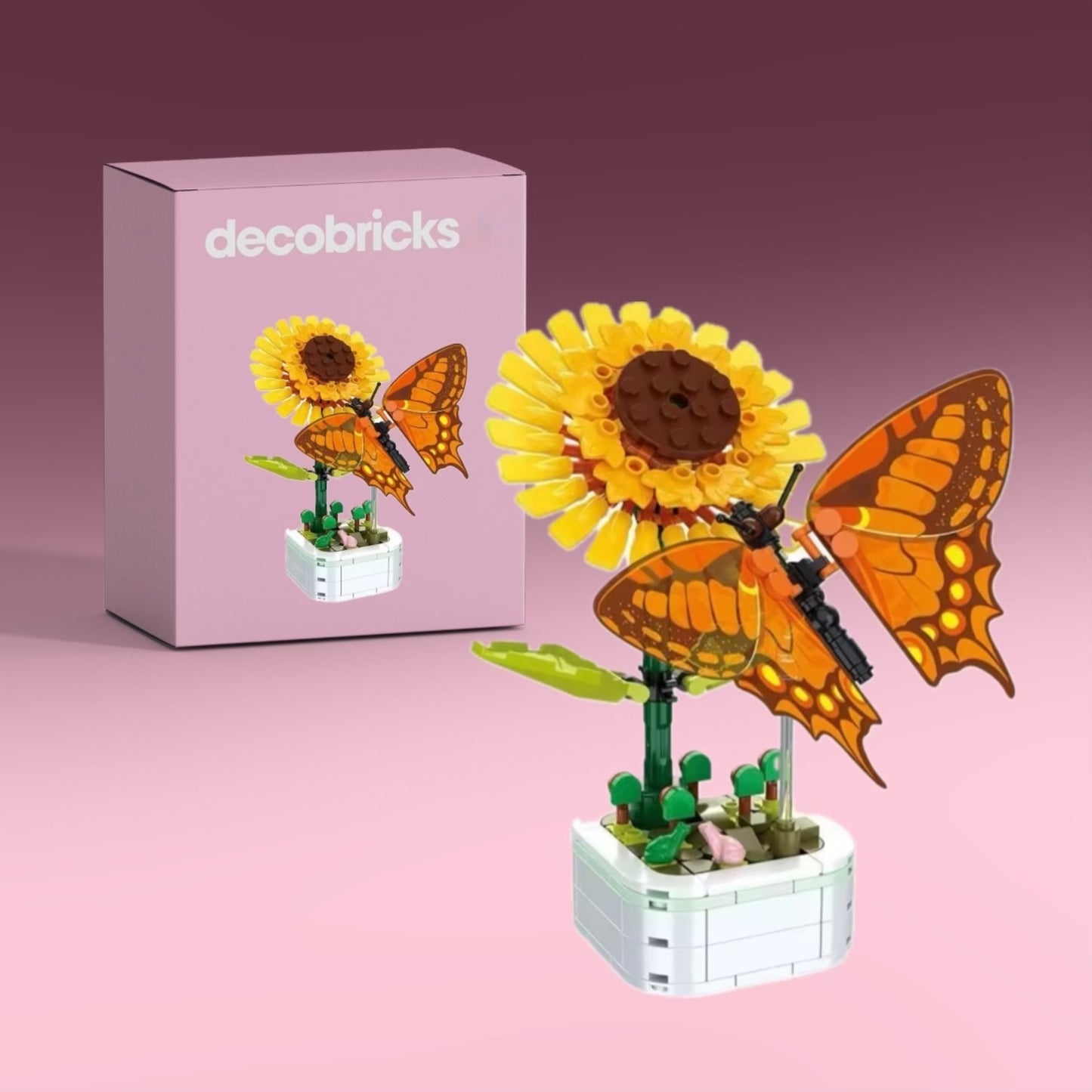 Flor con acompañante | 370 Piezas