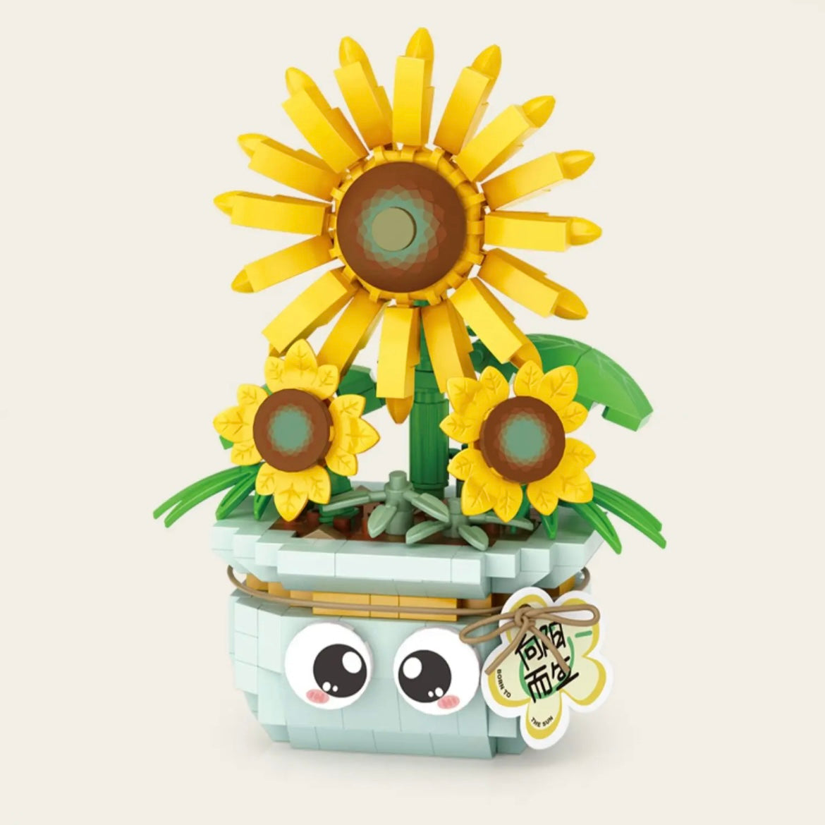 Flor con ojitos | 435 Piezas