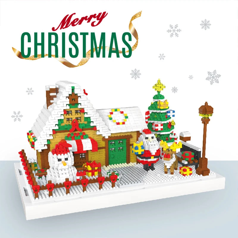 Casa navideña | 3008 Piezas