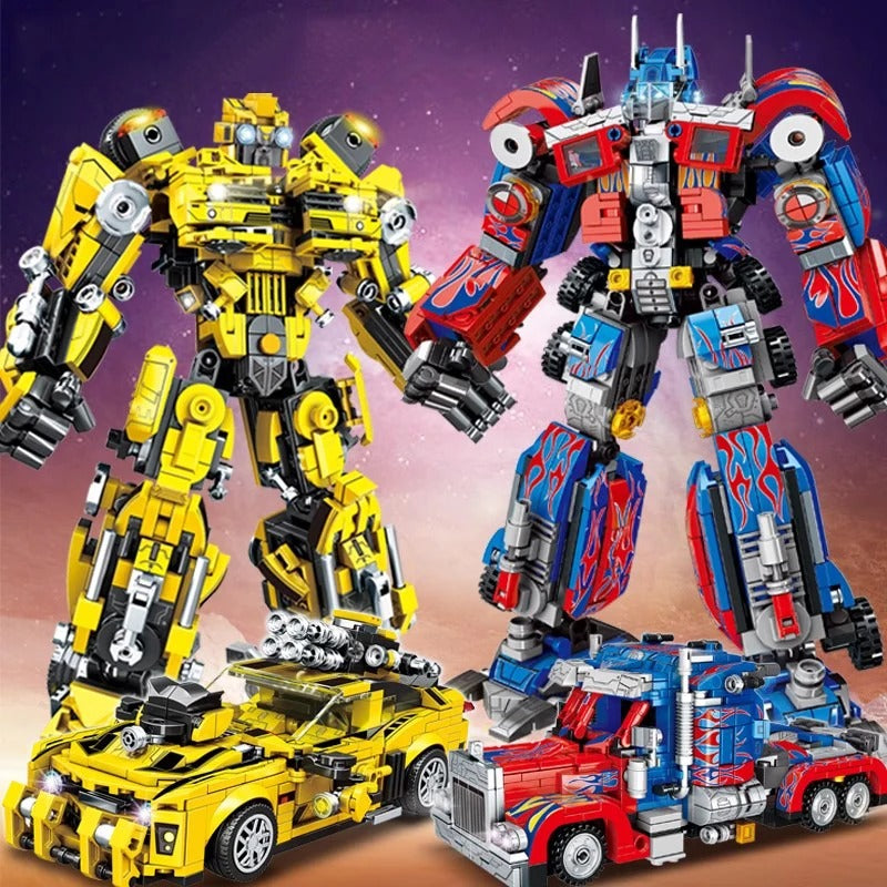 Transformers Optimus Prime y Bumblebee