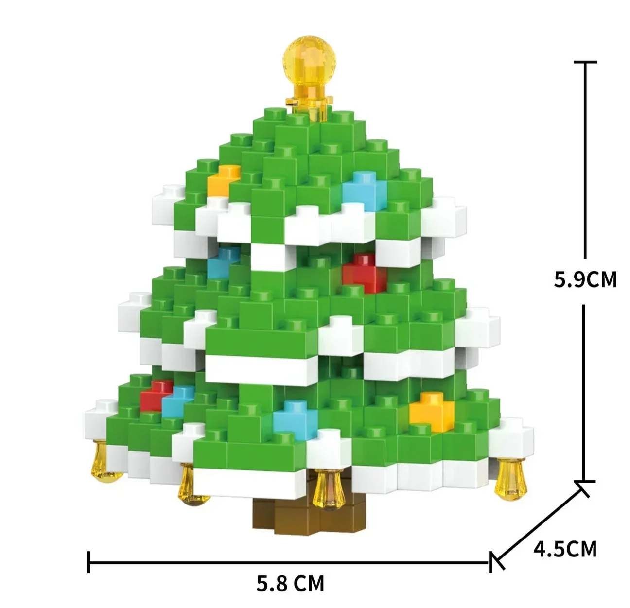 Colgantes navideños 6 en 1 | 174 Piezas