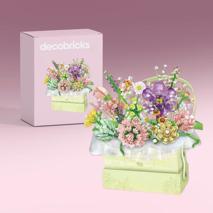 Cajita con flores | 702 Piezas