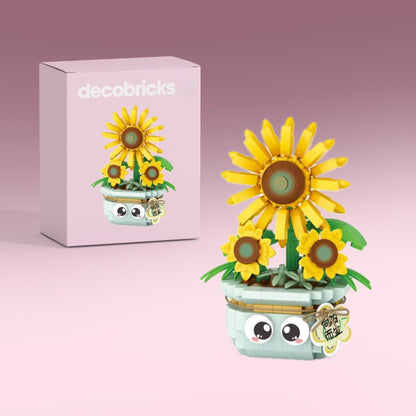 Flor con ojitos | 435 Piezas