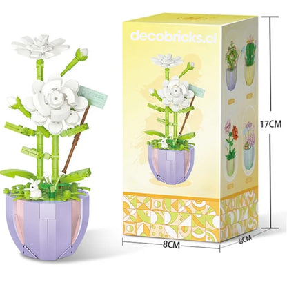Flores con masetero | 450 Piezas