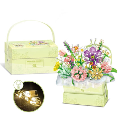 Cajita con flores | 702 Piezas