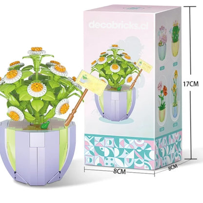 Flores con masetero | 450 Piezas