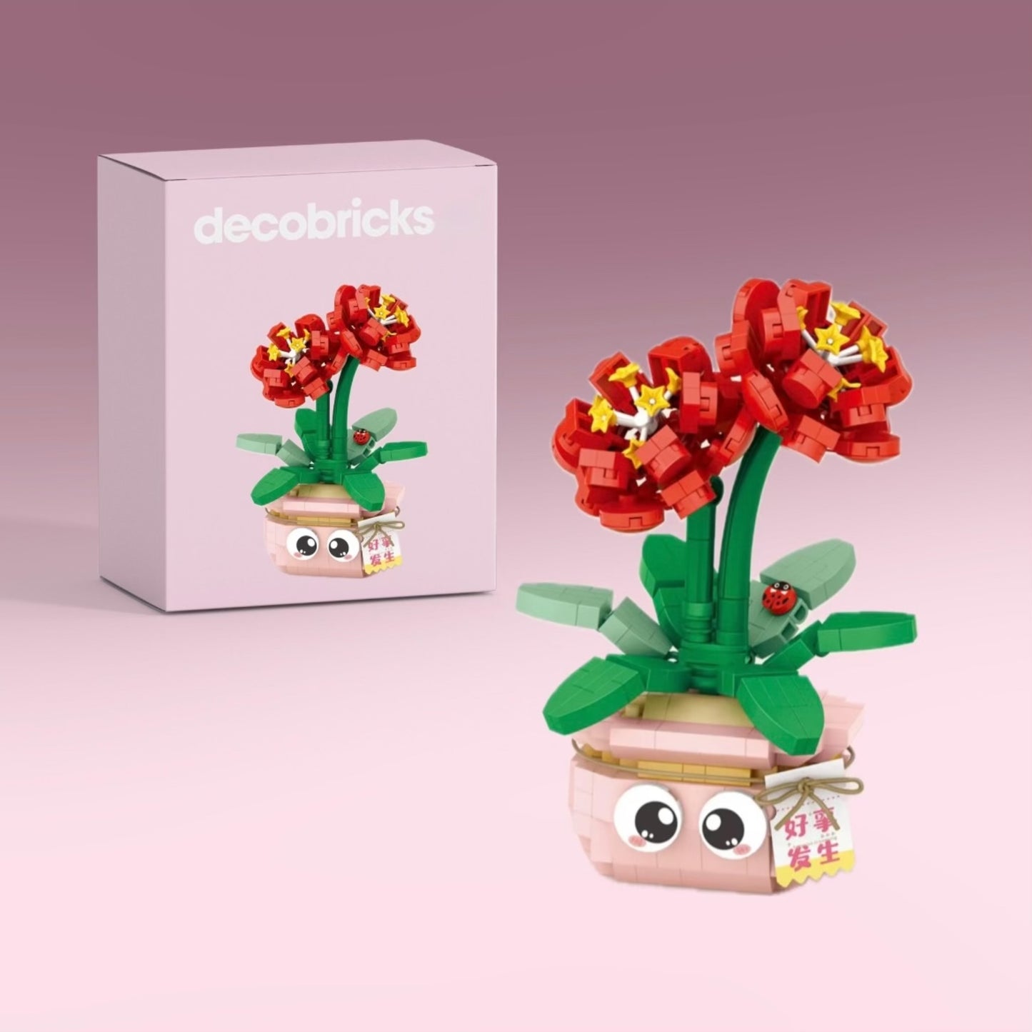 Flor con ojitos | 435 Piezas