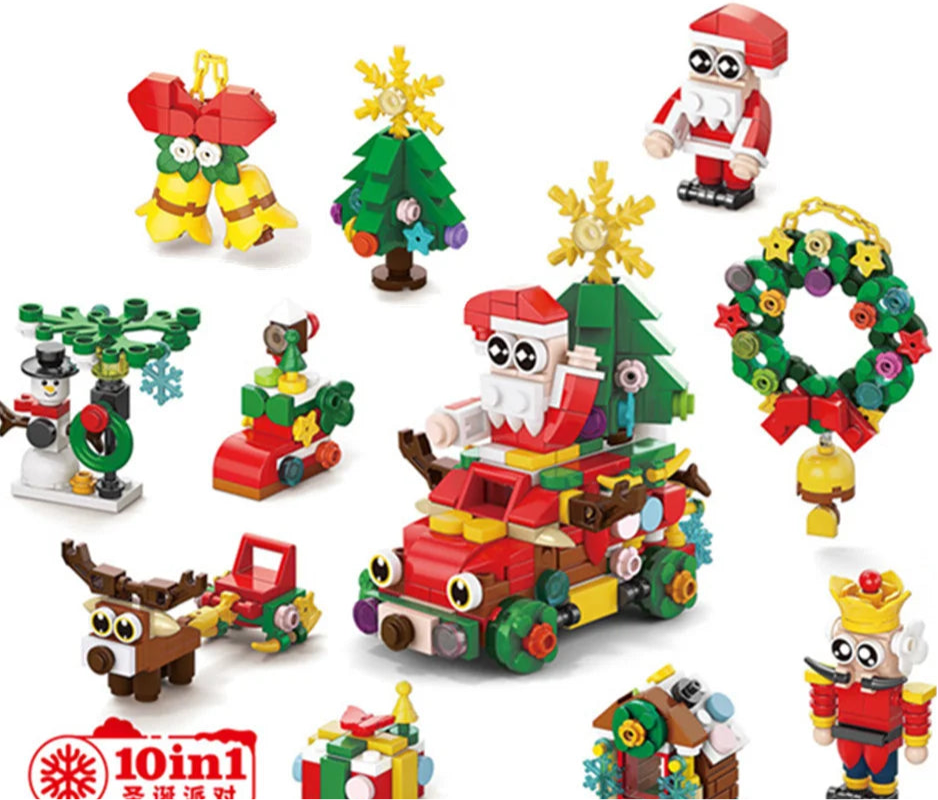 Pack navideño 10 en 1 | 500 Piezas