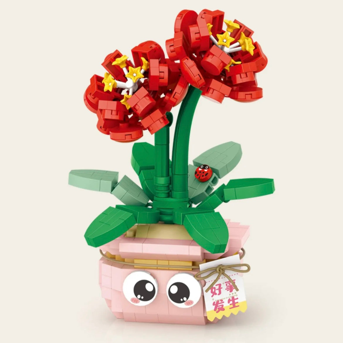 Flor con ojitos | 435 Piezas