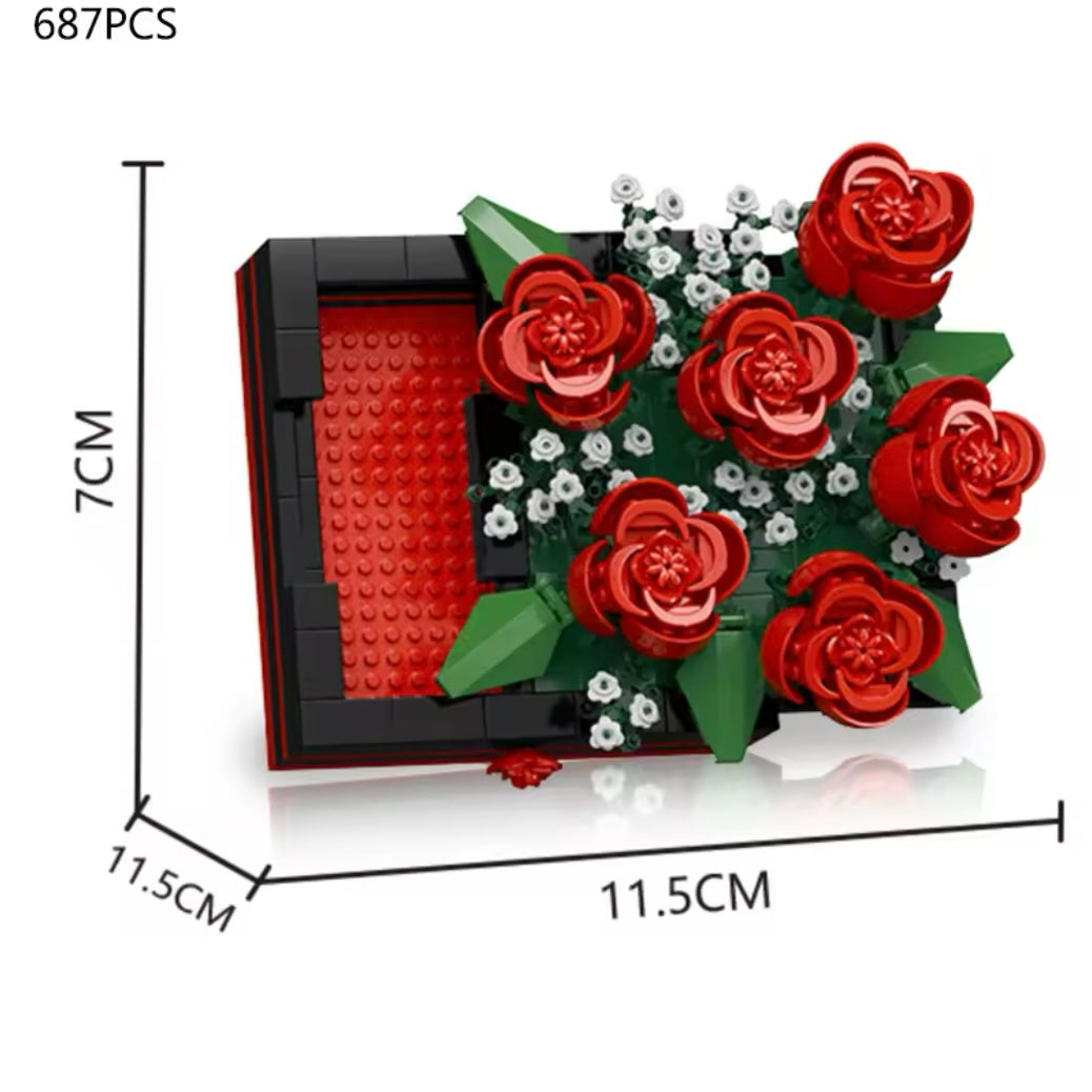 Cajita Floral | 687 Piezas