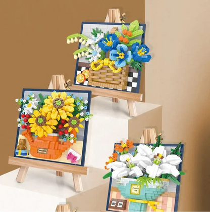 Cuadro flores | 806 Piezas