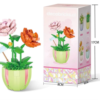 Flores con masetero | 450 Piezas