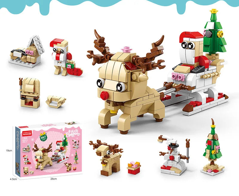 Paquete navideño 8 en 1 | 300 Piezas