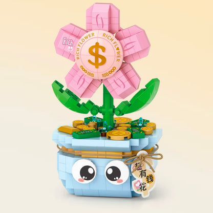 Flor con ojitos | 435 Piezas