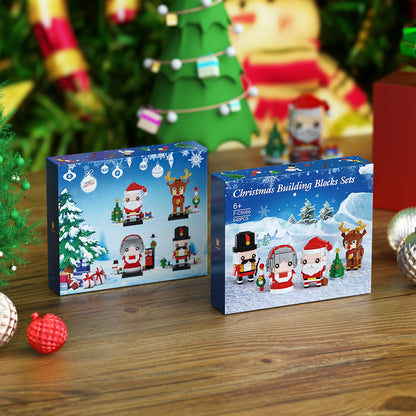 Muñecos navideños 4 en 1 | 641 Piezas