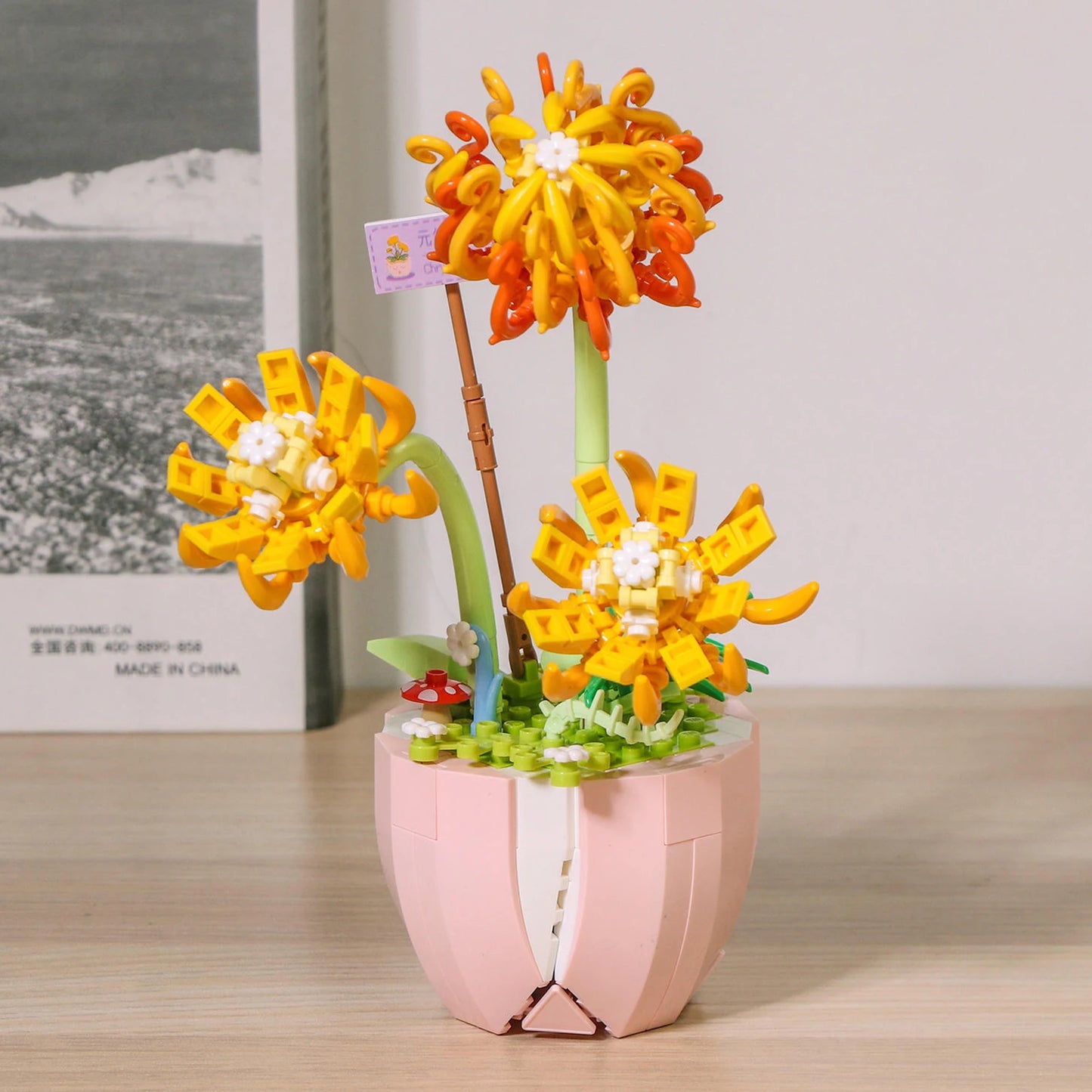 Flores con masetero | 450 Piezas