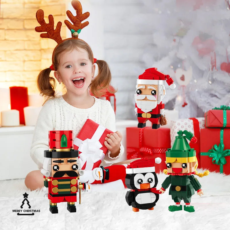 Muñecos navideños 4 en 1 | 650 Piezas