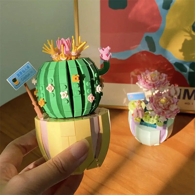 Flores con masetero | 450 Piezas