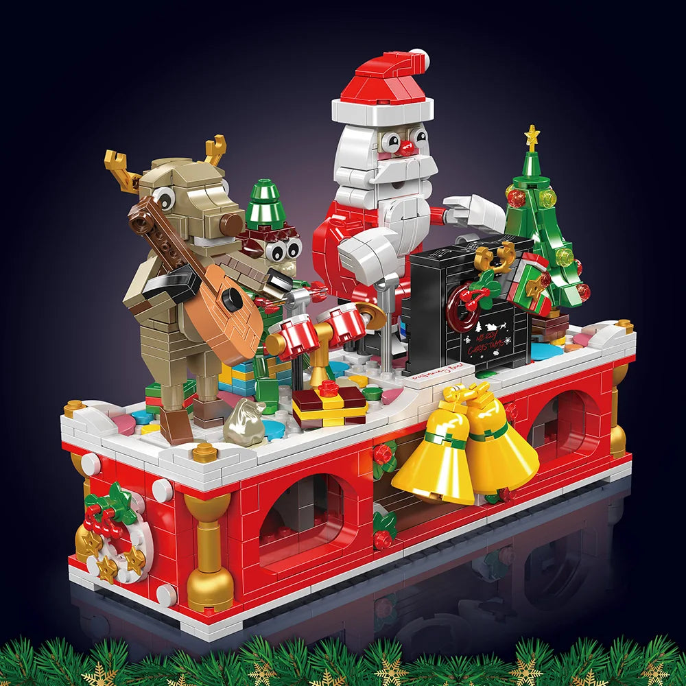 Caja Musical navideña | 1045 Piezas