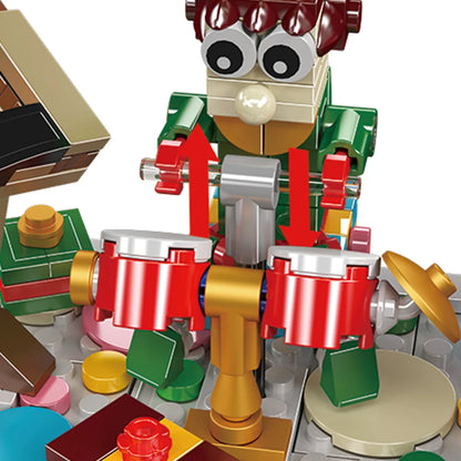 Caja Musical navideña | 1045 Piezas