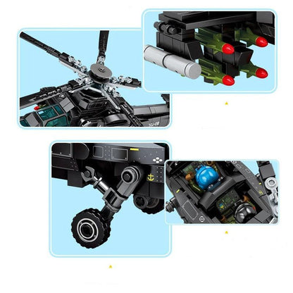 Helicóptero, bloques armables