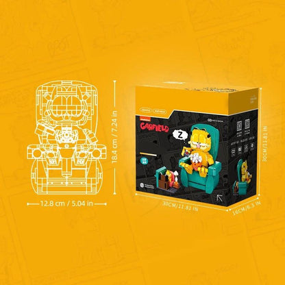 Garfield con silla reclinable
