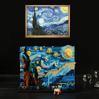 Cuadro de bloques Van Gogh
